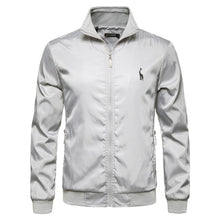 Load image into Gallery viewer, 2019 New Autumn Winter Stand Colar Zipper Jacket Men Streetwear Bomber Jacket Windbreaker Mens Basic Jackets US Size S-XXL