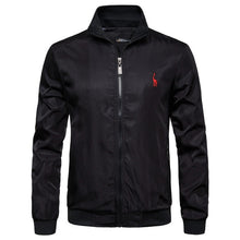 Load image into Gallery viewer, 2019 New Autumn Winter Stand Colar Zipper Jacket Men Streetwear Bomber Jacket Windbreaker Mens Basic Jackets US Size S-XXL