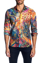 Load image into Gallery viewer, good quality 3d-print hip hop dress shirts men 2019 new chemise homme manche longue colorful print mens shirts casual slim fit