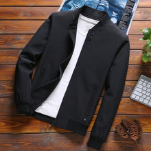 Load image into Gallery viewer, MANTLCONX Newest Solid Autumn Mens Bomber Jackets Male Casual Zipper Summer Jacket Men Spring Casual Outwear Men Thin Jacket