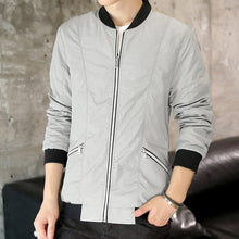 Load image into Gallery viewer, 2019 winter coat men Spring Autumn Men's Jackets Solid Fashion Coats Men baseball jacket Bomber Jacket Male Casual Slim 4XL 1095