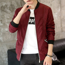 Load image into Gallery viewer, 2019 winter coat men Spring Autumn Men's Jackets Solid Fashion Coats Men baseball jacket Bomber Jacket Male Casual Slim 4XL 1095